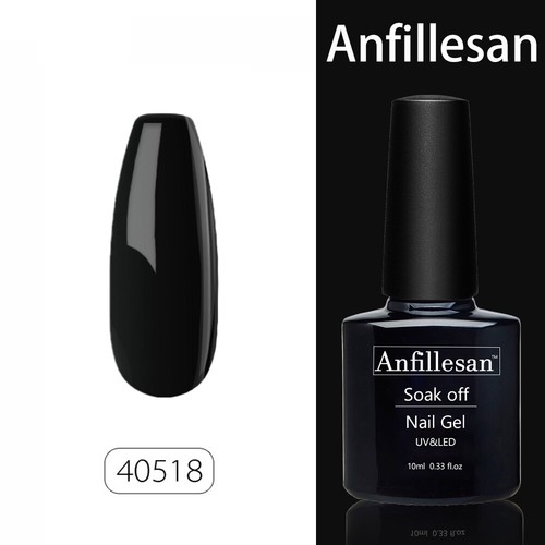 Anfillesan Nail Polish UV LED Soak Off Gel Polish Base Top Coat Gel Varnish 10ml - Picture 104 of 155