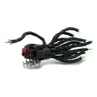 Autonomous Machine Multi-tentacled Creature with Multiple Sensors 219 teile MOC