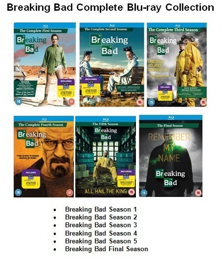 Blu-rayブレイキング・バッド SEASON 1-6 Amazon.com: Breaking Bad: The Complete Series (6-Pack Bundle