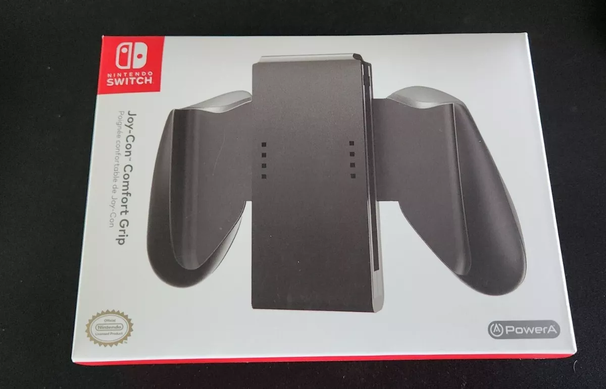 Nintendo Switch 11702466 Joy-Con Comfort Grip - Black for sale online