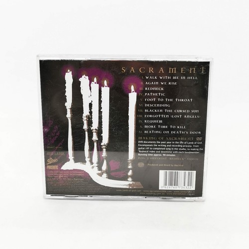 Lamb Of God Sacrament CD Album 2006 Heavy Metal Music Free Post 2 Disc Set - Picture 2 of 4