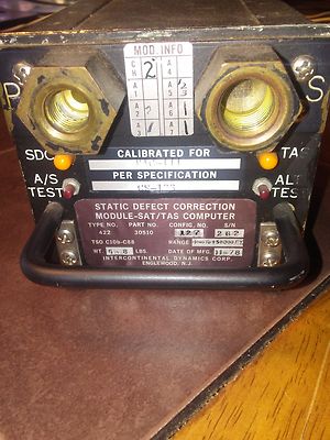 IDC Static Defect Correction Module -SAT/TAS Computer Type 422, 30510
