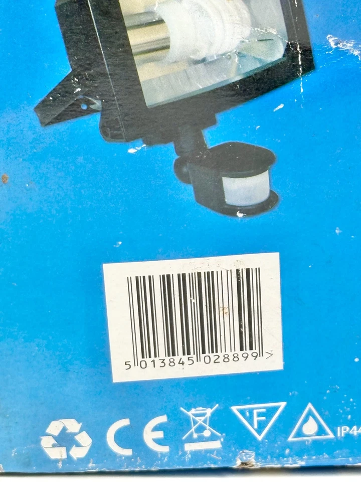 Eterna FL124BPIR 23W PIR Sensor Floodlight Black Polycarbonate IP44 6500K CFLi - Image 3 of 4