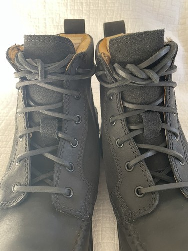 NEW in box Manitobah Mukluks Mesa Moc Toe Unlined boot MENS black size 12 - Picture 6 of 20