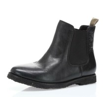 Kids Burberry Black Leather Short Boots Sz. 30 EU