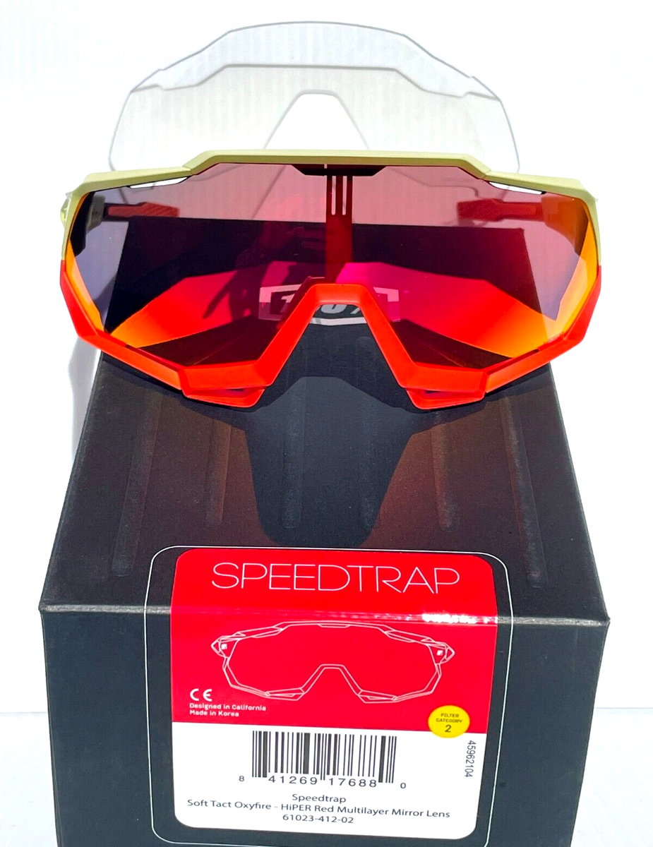 100% Percent SPEEDTRAP Soft Tact Oxyfire HiPER Red Mirror 100% Percent SPEEDTRAP Soft Tact Oxyfire HiPER Red Mirror
