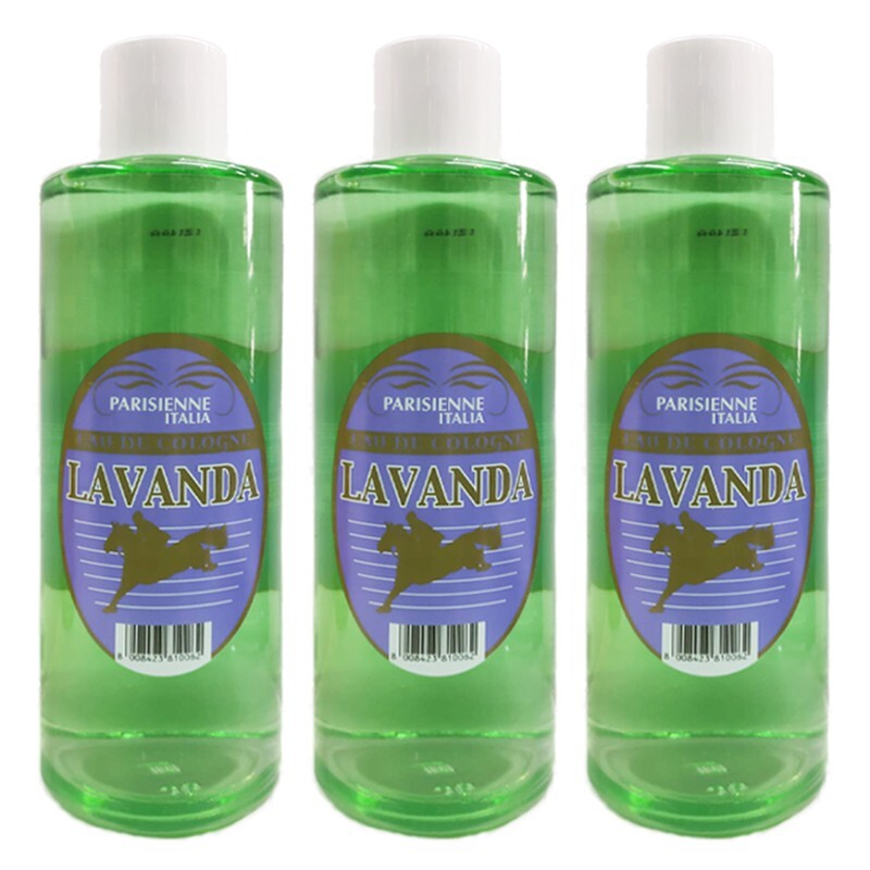 3pz PARISIENNE COLONIA LAVANDA eau de cologne uomo 1000ml