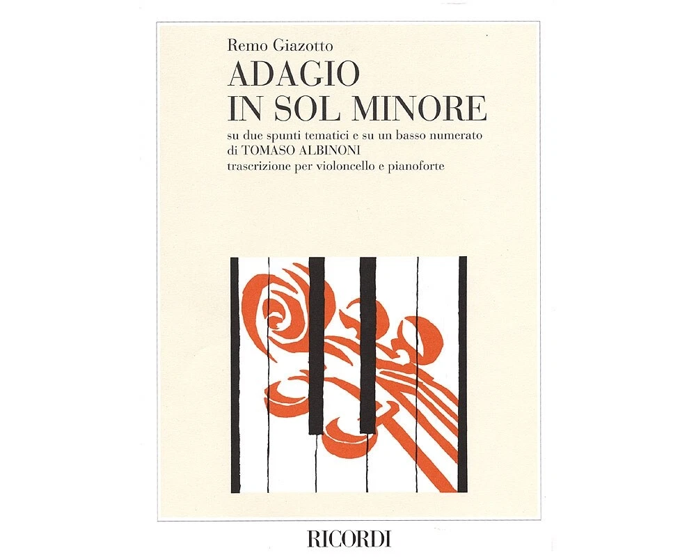 Albinoni adagio in g outlet minor cello