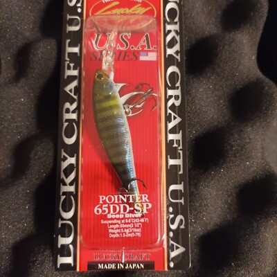 Lucky Craft Pointer 65DD-SP # Ghost Baby Blue Gill