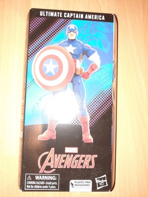 Ultimate Captain America Action Figur Marvel Legends Puff Adder Series ohne BAF