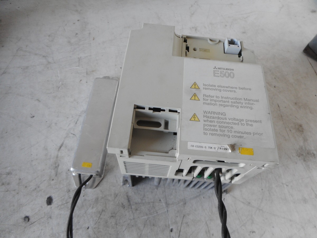 MITSUBISHI INVERTER E500 -- VARIABLE SPEED 1 Phase 0.75kW -- FR