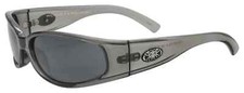NEW Black Flys Sunglasses MICRO FLY 2 CRYSTAL GREY POLARIZED SMOKE LENS LIMITED
