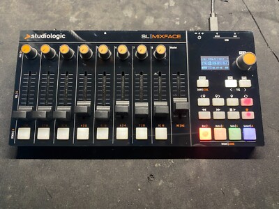 Studiologic SL Mixface Black Controller Device with Auto Mapping of DAW Apps