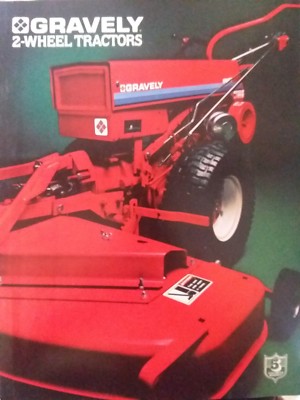 Gravely 5200 5665 5240 5465 Two-Wheel Lawn Garden Tractor Sales