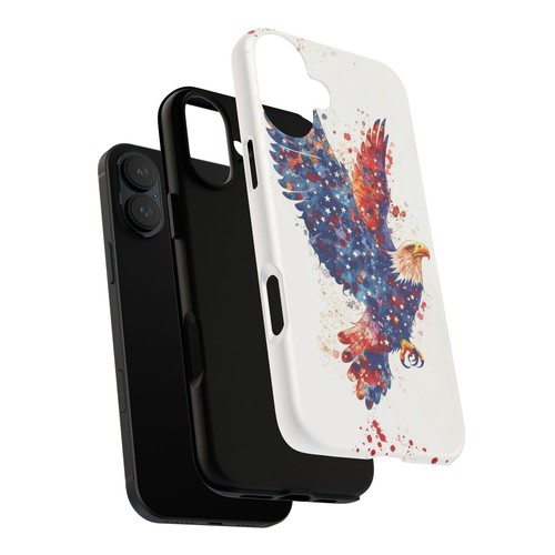Bald Eagle USA Stars - Phone Ink Case for iPhone, Galaxy, Pixel - Picture 32 of 281