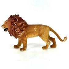 African Lion Jungle Safari Zoo Wild Animal Figure Action Toy Plastic PVC