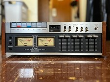 TEAC A-450 Stereo Cassette Deck - mostly working, see description