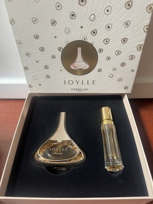 IDYLLE BY GUERLAIN 2 PC Set 1.7 FL. OZ / 50 ML /Travel Eau de Parfum Spray RARE