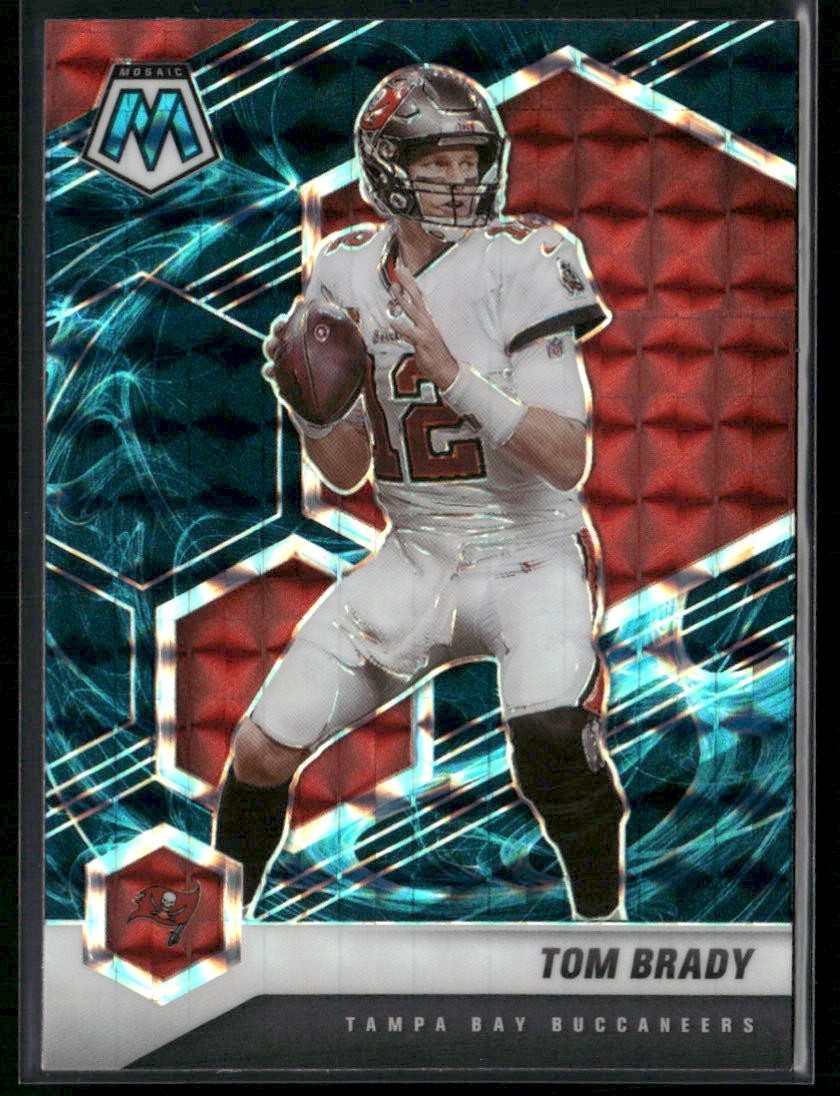 2021 Mosaic Tom Brady Genesis Case Hit #186 