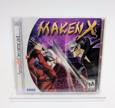 Maken X (2000) Complete CIB for Sega Dreamcast Tested, Authentic - Excellent