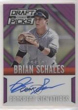 2014 Panini Prizm Perennial Draft Picks Purple /149 Brian Schales #57 Auto 0a2