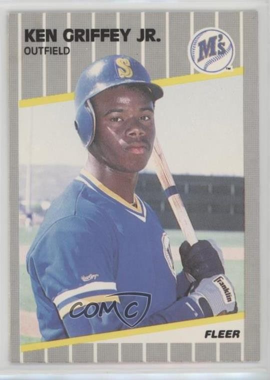 1989 Fleer Ken Griffey Jr #548 Rookie RC HOF