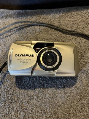 Olympus Stylus Epic Zoom 80 DLX 35mm Point & Shoot Film Camera