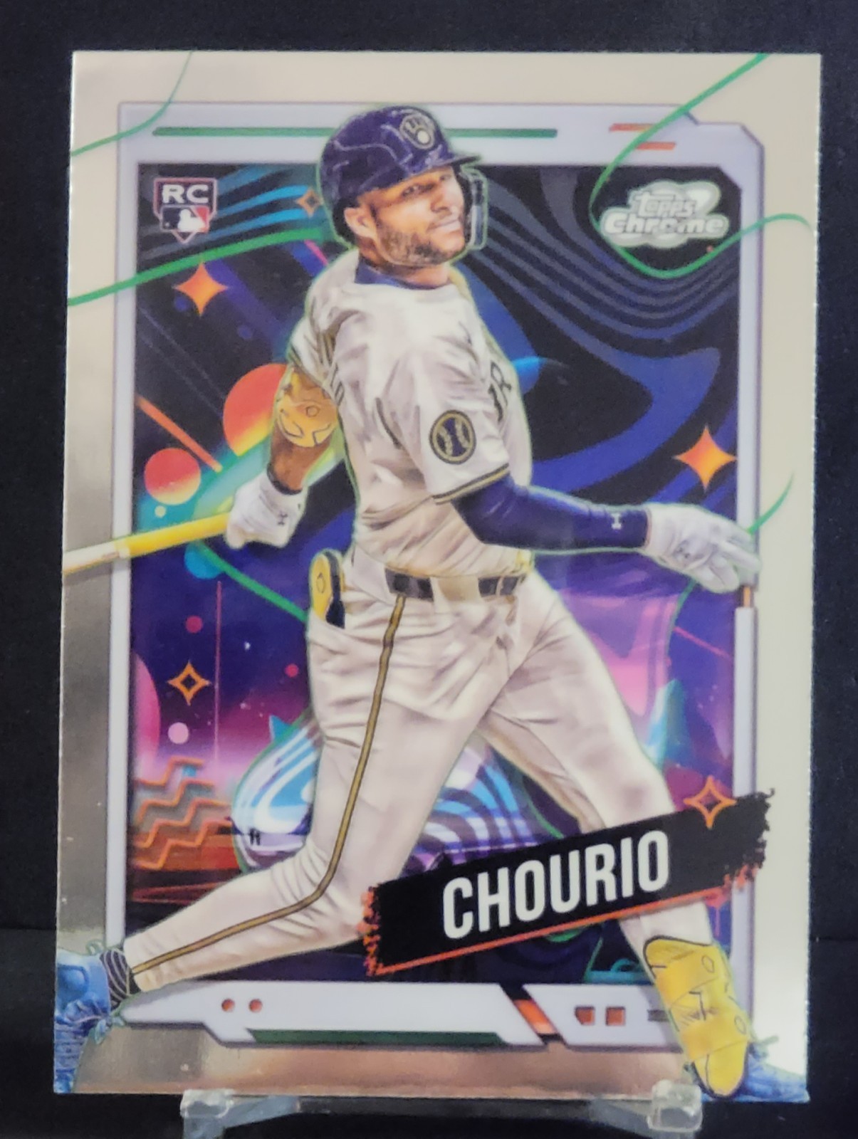 2024 Topps Cosmic Chrome - Jackson Chourio #179 (RC)