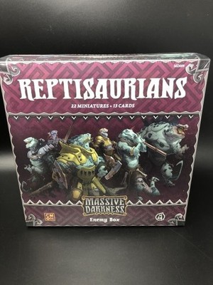 CMON - Massive Darkness - Reptisaurians Expansion / Erweiterung / Enemy Box - EN