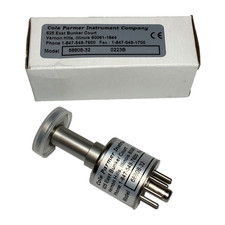 Thermocouple Vacuum Sensor Kf16 Nw16 Flange 1-2000 Mtorr Cole-parmer New