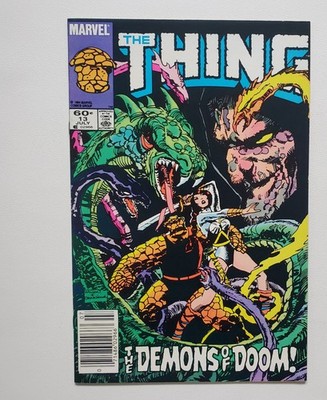 The Thing #13 (1984 Marvel) Dragons Demons of Doom Classic Cover Bronze Age
