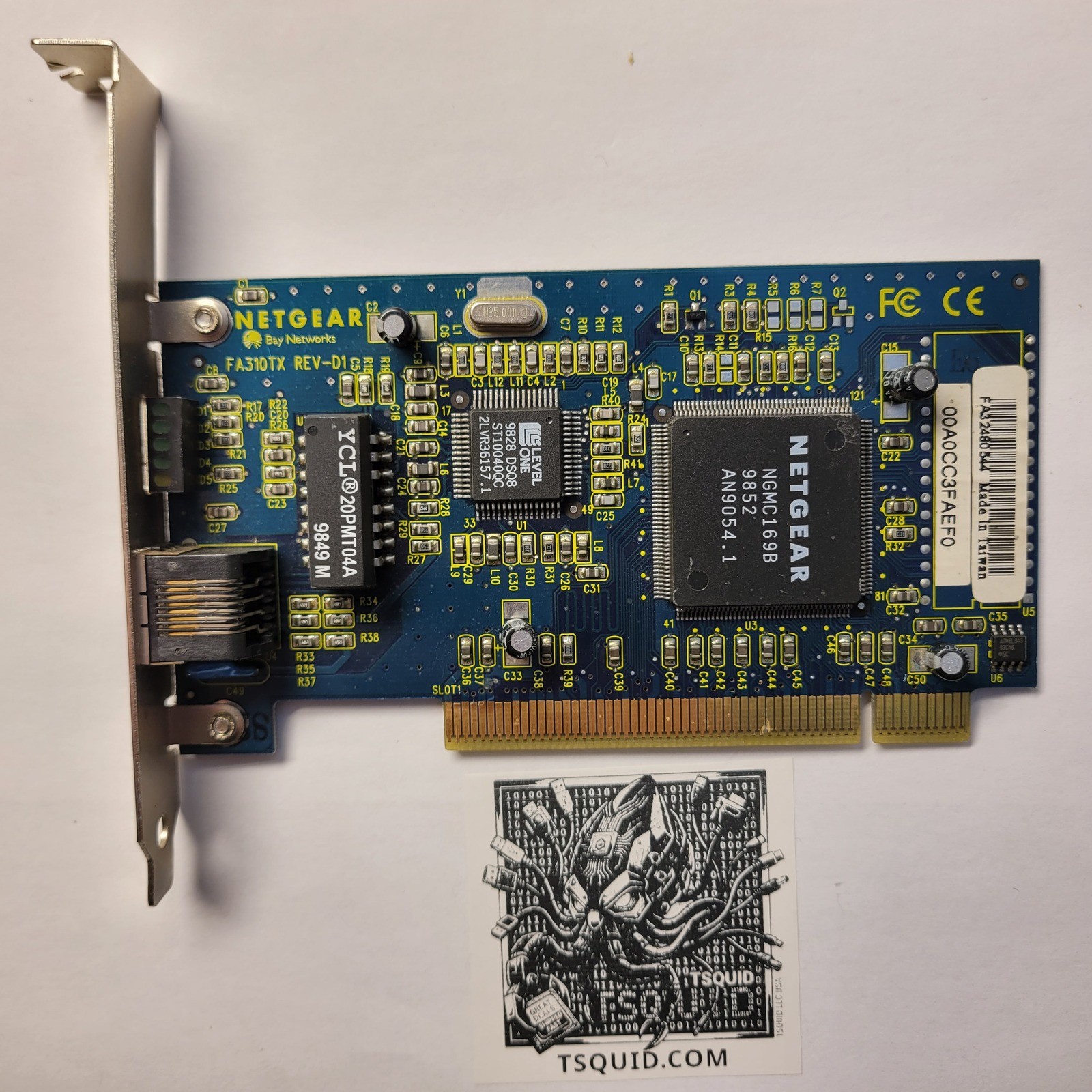 Netgear Network Interface Card FA310TX PCI 10/100 Mbps Ethernet Adapter