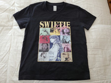 Taylor Swift The Eras Tour SWIFTIE Shirt Girl's Sz. Small 8/10 Black