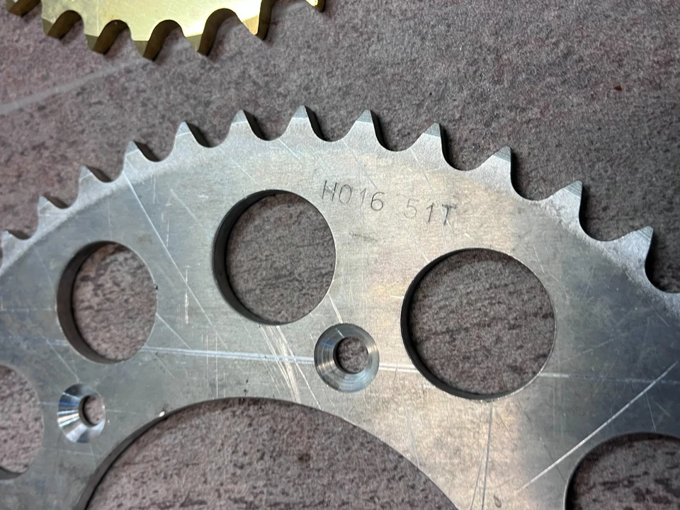 5x Kettenrad verschiedene für Motocross Enduro MX Offroad Motorrad - Image 4 of 4