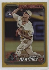 2024 Topps Series 1 Gold Foil Justin Martinez #325 11oh