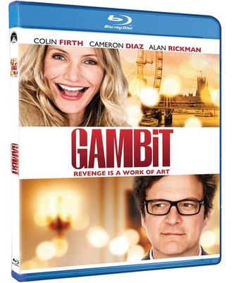Gambit (Blu-ray) Alan Rickman Stanley Tucci Tom Courtenay Cameron Diaz