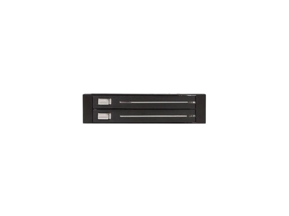 StarTech.com HSB220SAT25B 2 Drive 2.5in Trayless Hot Swap SATA Mobile Rack - Image 2 of 4