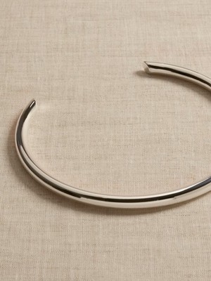 Banana Republic Aureus + Argent Ravena Silver Choker Necklace NWOT Retail $140