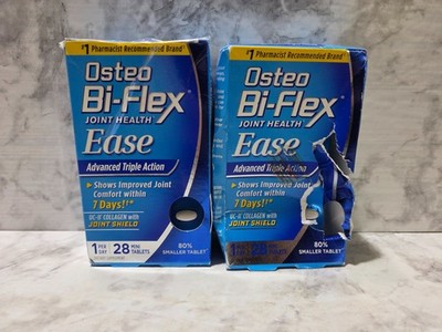 Lot of 2 Osteo Bi-Flex Joint Health Ease Advanced Triple Action 28 Tablet 1/2027