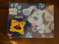 Vtg. 1998 Blues Clues Board Game W/ Steve, University Nick Jr. Brand New