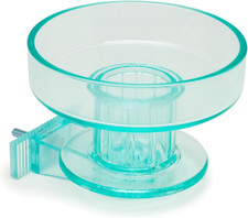 Quick Lock Bird Cage Bath for Lovebirds, Canaries, Finches, Parakeets, and Cocka