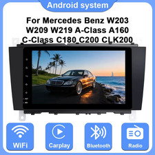 For Mercedes Benz W203 W209 W219 A-Class A160 C-Class C180 C200 CLK200 8" Auto S For Mercedes Benz W203 W209 W219 A-Class A160 C-Class C180 C200 CLK200 8" Auto S