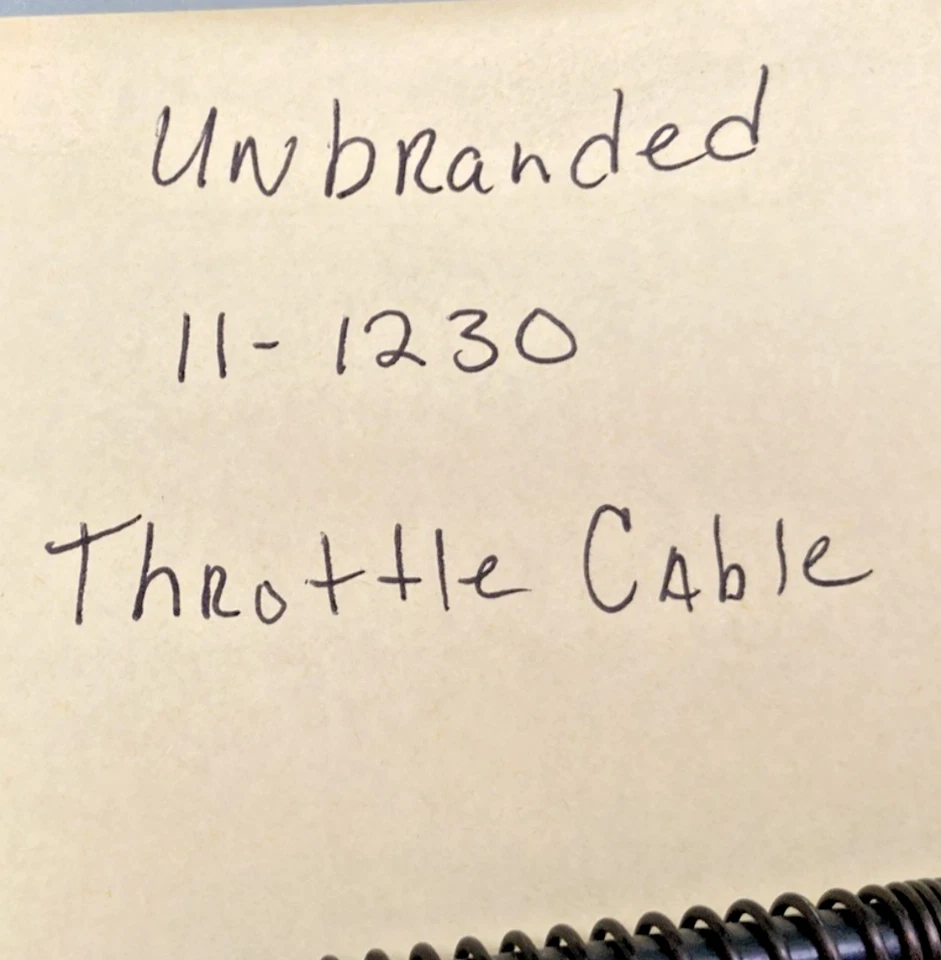 Novo cabo de aceleração 11-1230 sem marca - Imagem 2 de 4