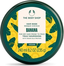 The Body Shop Banana Truly Nutrishing Hair Mask (1 x 240 ml) Maschera per cap...