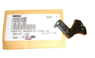 Gachette d'accélérateur pour tronçonneuse Stihl (11201821001) 010 - 011