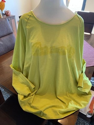 Ulla Popken leichtes Sommer Shirt Gr. 54 / 56 Apfelgrün Neu mit Etikett