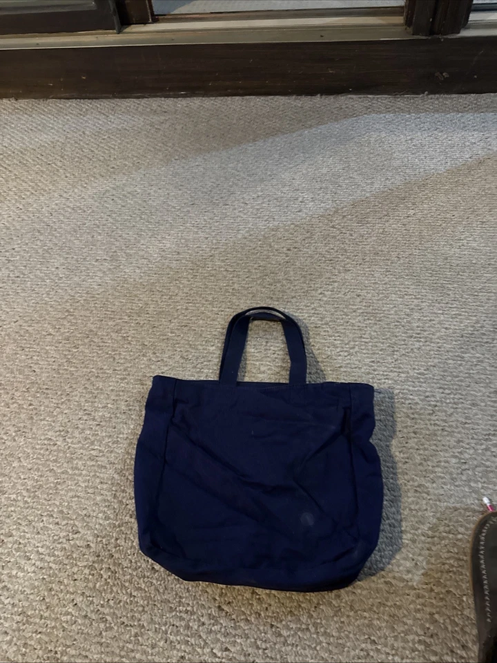 American Eagle Bag Denim Jean Tote Bag Purse Beach Bag Logo - Изображение 4 из 4