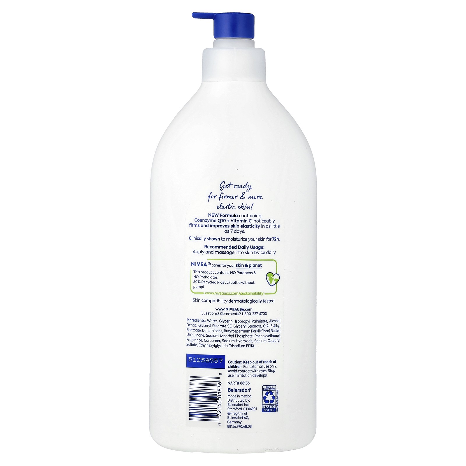 Skin Firming Body Lotion, Normal to Dry Skin, 33.8 fl oz (1,000 ml)