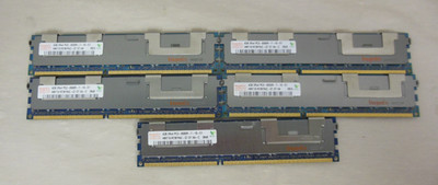 Hynix 20GB (5x4GB) HMT151R7BFR4C-G7 2Rx4 PC3-8500R-7-10-E1 ECC SERVER