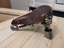 Lepper Primus Ledersattel - Vollgefedert, Herren, Hollandrad/Gazellerad